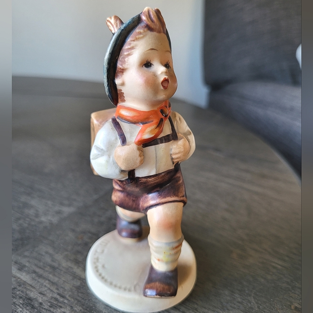 Hummel 1950s Schoolboy Figurine Collectible Vintage